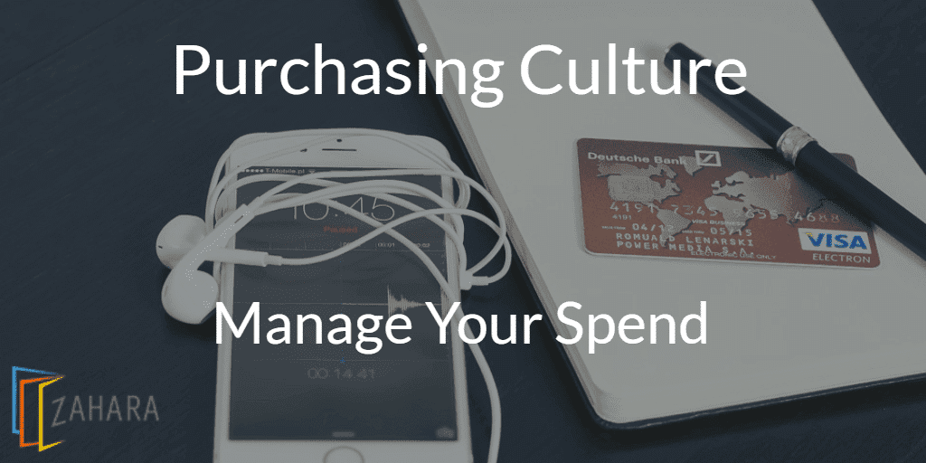 Purchasing Culture & Controlling Spend