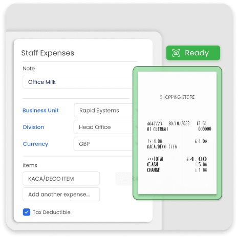 Simple Staff Expenses